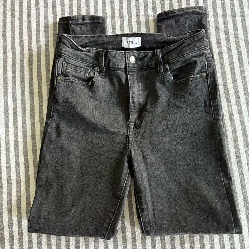 Pistola Mid Rise Skinny Jeans Size 27